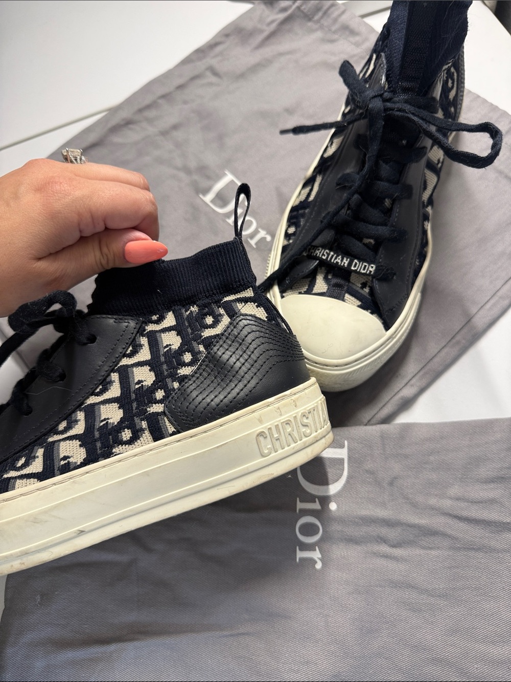 Christian Dior Women’s Walk’N’Dior Sneakers - Picture 3 of 7